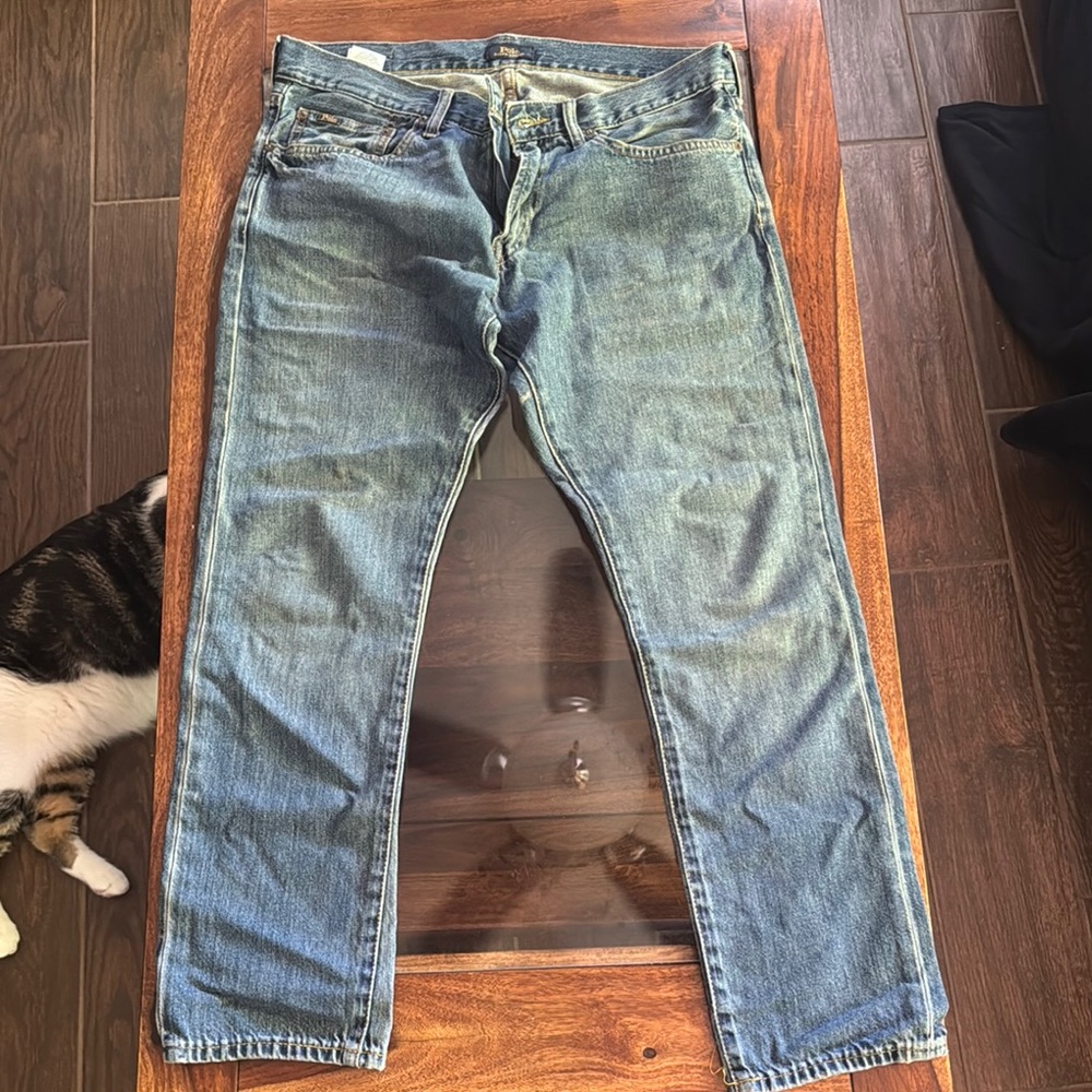 Polo by Ralph Lauren Blue Straight Jeans Vintage Style